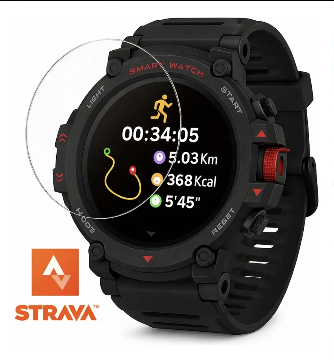 Smartwatch PEJE G01C GPS para corrida com Strava
